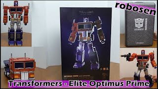 REVIEW  Elite Optimus Prime  robosen [upl. by Eiznek]