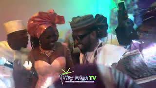 DBANJ DANCE HAPPILY ON K1 DE ULTIMATE STAGE AT WIZKID MOTHER BURIAL CEREMONY [upl. by Harias]