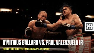 FIGHT HIGHLIGHTS  DMitrius Ballard vs Paul Valenzuela Jr [upl. by Tiras]