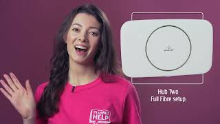 First time setup of your Full Fibre Broadband  Plusnet Help [upl. by Lunetta]