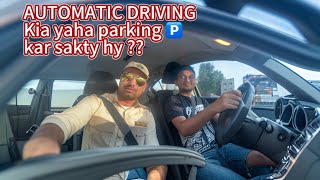 driving Education Automatic driving test emargancy parking 🅿️ py Kia kary [upl. by Selestina]