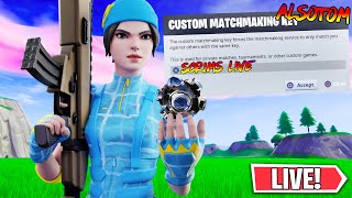 🔴 NA EAST CUSTOM MATCHMAKING SCRIMS LIVE SOLODUOSTRIOSSQUADS FORTNITE LIVE PS4XBOXPCMOBILE [upl. by Esiom]