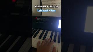 Fallen down tutorial explainedplayer by a 12 YO undertale piano [upl. by Elnukeda]