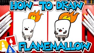 How To Draw Flamemallow From YouTube Kids App [upl. by Maryn]