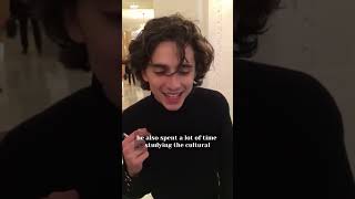 Timothée Chalamet the Enigma of the New Generation10\20 [upl. by Pax]