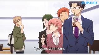 Nifujis first love secret almost get revealed  wotakoi  the last episode [upl. by Afatsum]