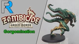 Painting Zombicide Green Horde Gorgomination [upl. by Lianna]