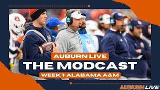 Auburn Football Week 1 Modcast Auburn vs Alabama AampM  Auburn Live [upl. by Atrice813]