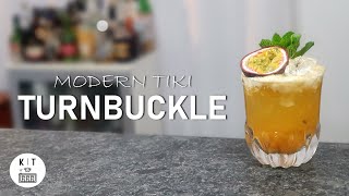 Turnbuckle Cocktail  Modern TikiDrink mit Artischockenlikör [upl. by Dorian]