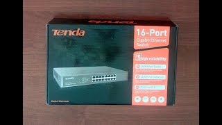 Tenda 16Port Gigabit Switch [upl. by Attalie]