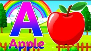 A for apple  अ से अनार  abcd phonics song  a for apple b for ball c for cat  abcd song  abcde [upl. by Chantalle]