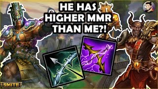 FULL AA THOR IS HILARIOUS  INTENSE GAME VS HIGHER MMR GM [upl. by Ahsercal]