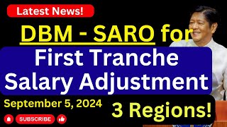 DBM SARO for First Tranche Salary Increase  3 Regions [upl. by Olsen62]