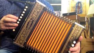 Hohner Pokerwork button accordion in G 199 sold [upl. by Conger688]