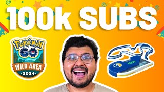 Sorteo AREA SILVESTRE en POKEMON GO ⭐ Celebracion 100k Subs [upl. by Morgen]