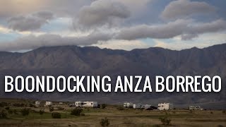 RV Life amp Travel Boondocking Rockhouse Rd  Borrego Springs CA  Anza Borrego [upl. by Crispin]