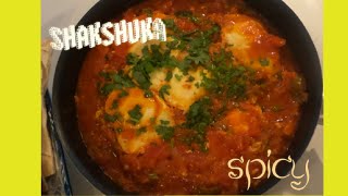 How to make Spicy Poached Egg with Tomato Sauce  Shakshuka Recipe  Pinoy Style [upl. by Nadya441]