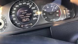 W209 Mercedes Clk 500 Amg 80230 acceleration [upl. by Guerin677]