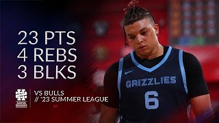 Kenny Lofton Jr 23 pts 4 rebs 3 blks vs Bulls 2023 Summer League [upl. by Katsuyama]