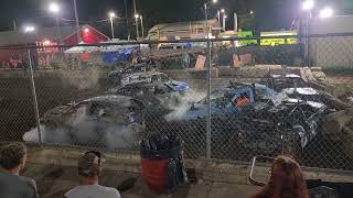 2024 Sullivan County Fair Demolition Derby Mild Mini Class [upl. by Nylinnej830]