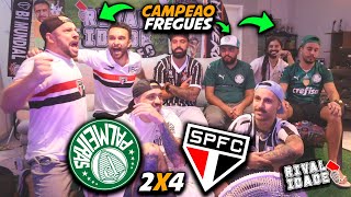 React Palmeiras 2x4 São Paulo  Melhores momentos  Gols  Supercopa do Brasil [upl. by Eusadnilem]