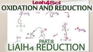 Lithium Aluminum Hydride LiAlH4 Reduction Reaction  Mechanism [upl. by Nemhauser177]