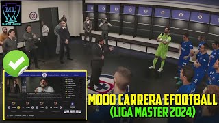 Oficial el Modo Carrera de eFootball 2024 Ya Viene LIGA MASTER EFOOTBALL 24 [upl. by Garik835]