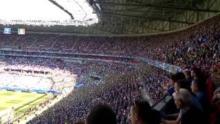 France  Irlande  Euro 2016  Goal reaction of Irish fans [upl. by Asaph]