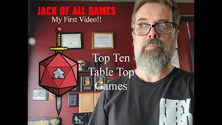 First Episode Top Ten Table Top Games [upl. by Pain]