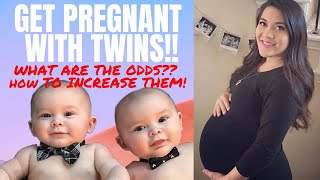 HOW TO GET PREGNANT WITH TWINS amp CHANCES OF HAVING TWINS NATURALLY [upl. by Atalie]