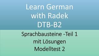 TELC B2  BERUF 2022  Sprachbausteine Teil 1 🔥 [upl. by Rehsu563]