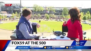 Dan and Fanchon at the Indy 500 [upl. by Jea]