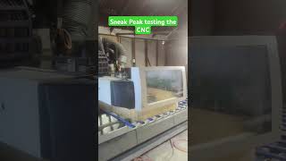 Sneak peak behind the scenes testing of the custom CNC [upl. by Dolli]