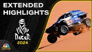 Stage 6 Day 2  2024 Dakar Rally  EXTENDED HIGHLIGHTS  11224  Motorsports on NBC [upl. by Gent]