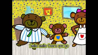 Kids Songs Three bears SingALong Song [upl. by Juan440]