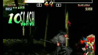 Samurai Shodown 4 Amakusa Revenge  Ukyo Tachibana36 Slash [upl. by Judi]