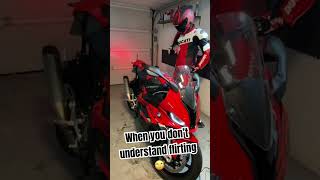 When you don’t understand flirting flirting motorcycle motorrad fy fypシ゚viral funny [upl. by Kiran]