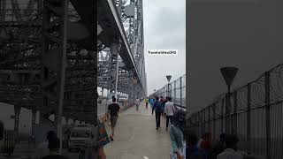 Kolkata Howrah Bridge 😍❤️ City centre Kolkata  Kolkata The city of Joy ☺️😍kolkata [upl. by Dominick]