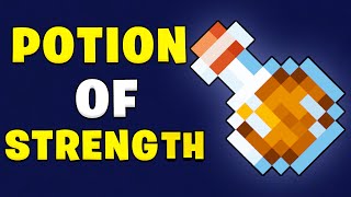 How to make a potion of strength in Minecraft 121 [upl. by Salkin]