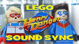 Lego Henry Danger Theme Song Parody Sound Sync [upl. by Anirdna356]