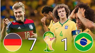 GERMANY DESTROY BRAZIL’S DREAMS IN WORLD CUP WITH SEVENGOAL AND THEY LEAVES FROM SEMIFINALS [upl. by Nathalie]