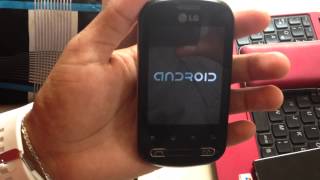 Hard reset LG optimus me p350f [upl. by Pansy]