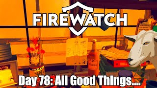 Firewatch  Episode 5  All Good Things [upl. by Dougy]