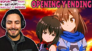 👀REACCIONANDO AL OPENING Y ENDING DE BOFURI REACCIÓNRESEÑA [upl. by Zoellick]