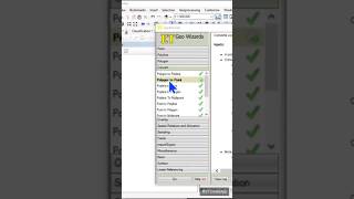 Center of polygons in ArcGIS geospatialdata gis map geoinformatics shorts [upl. by Ecnerewal]