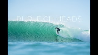 PUMPING BURLEIGH HEADS at 120fps  Surf Photography [upl. by Aleinad]