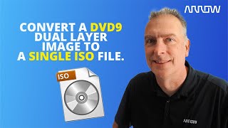 How to Convert a DVD9 Dual Layer image to a single ISO file [upl. by Donal714]