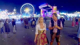 OktoberfestWiesn Rundgang [upl. by Hguh]