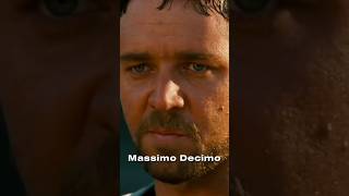 Mi chiamo Massimo Decimo Meridio  Il Gladiatore russelcrowe [upl. by Odlabu]