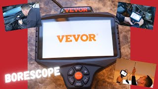 VEVOR Borescope Inspection Camera  Helpful for HVAC Automotive Sewer amp Behind the Wall Inspection [upl. by Ahens280]